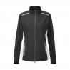 Chaqueta impermeable para mujer Jayda, color negro y blanco