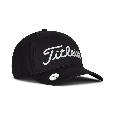 Gorra Titleist negra con marcador