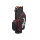 Bolsa Cart 14 Titleist negra y roja