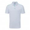 Polo para hombre Inver - Blanco/Azul Aruba Multi